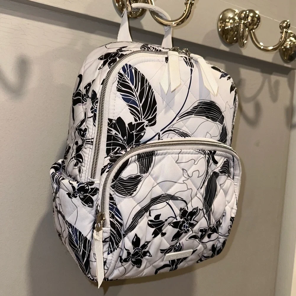 Vera Bradley Twilight Garden Small Backpack in Performance Twill